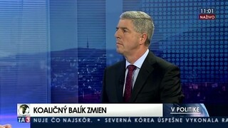 Koaličný balík zmien / RTVS podľa strany Most-Híd / Špekulácie pod D4/R7? / Eurofondy pre mimovládky / Boj s korupciou