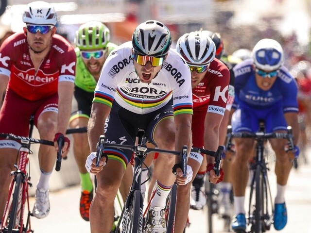 Sagan triumfoval v tretej etape, vydaril sa mu záverečný šprint