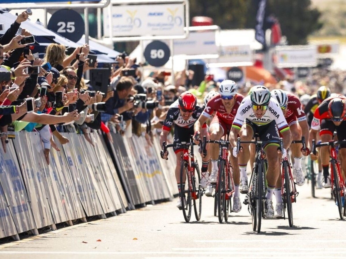 Sagan vo štvrtej etape Kalifornie vyhral šprint, nestačil na Huffmana