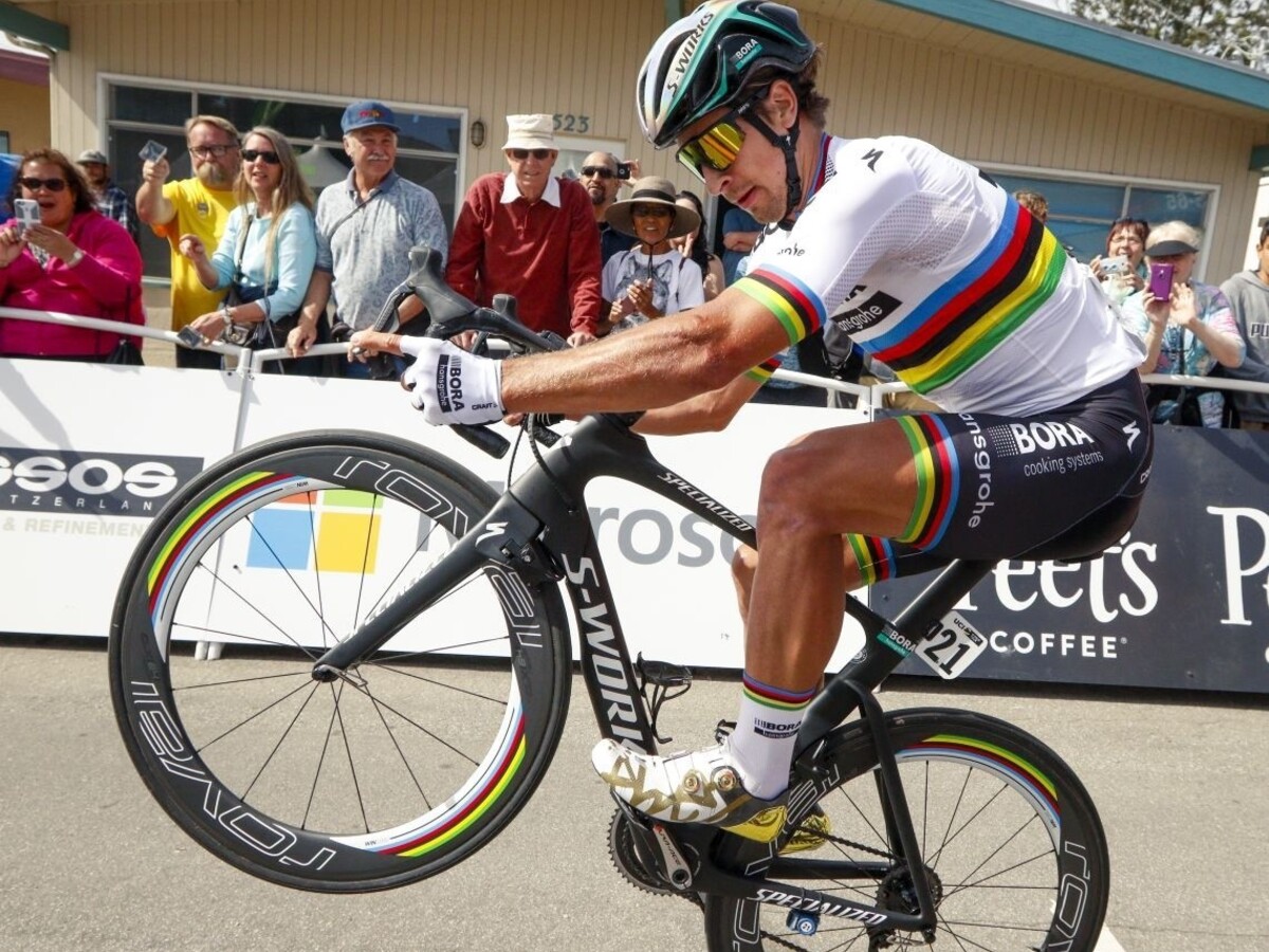Sagan v časovke siedmy, novým lídrom Okolo Kalifornie je Bennett