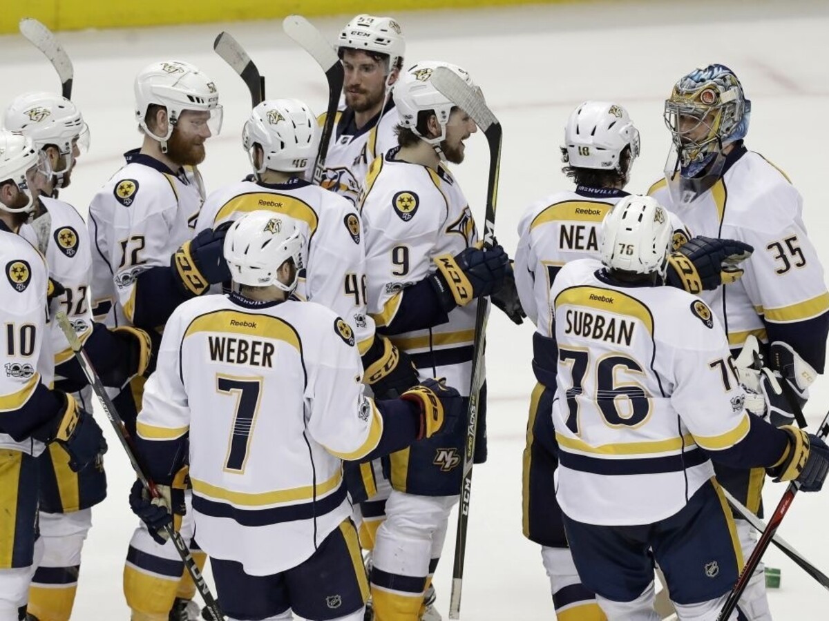 NHL: Nashville krok od postupu do finále po triumfe v Anaheime 3:1