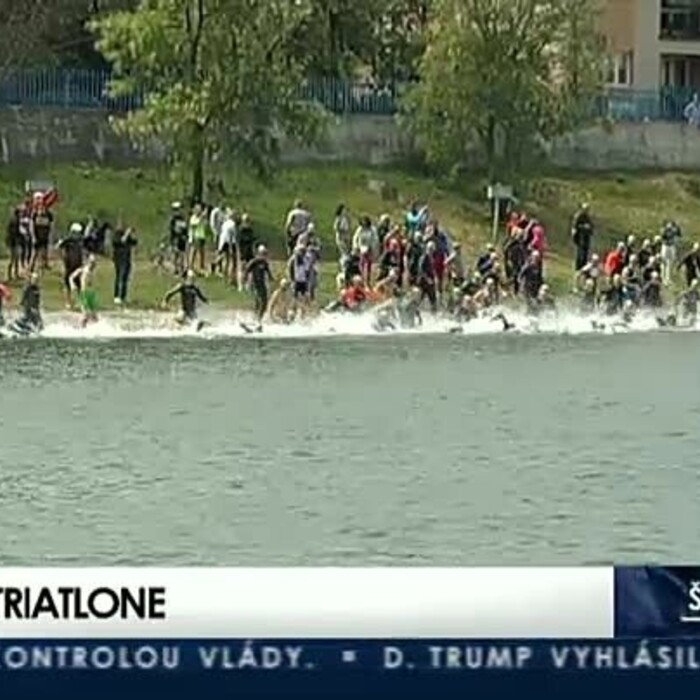Na senickom triatlone súťažili všetky vekové kategórie