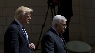 Trump sa snažil urovnať spory, prijal ho palestínsky vodca