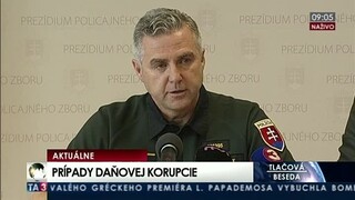 TB T. Gašpara o odhalených prípadoch korupcie