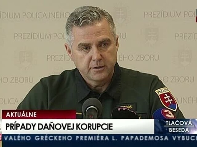 TB T. Gašpara o odhalených prípadoch korupcie