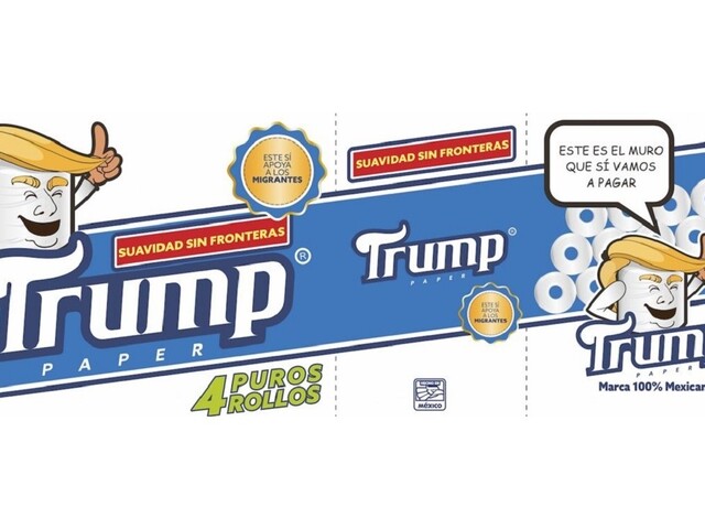Mäkkosť bez hraníc. Mexičan ide vyrábať toaletný papier značky Trump