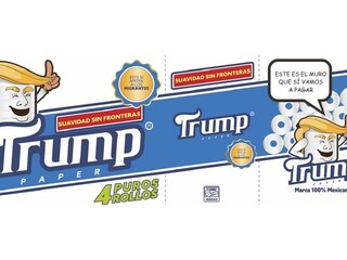 Mäkkosť bez hraníc. Mexičan ide vyrábať toaletný papier značky Trump