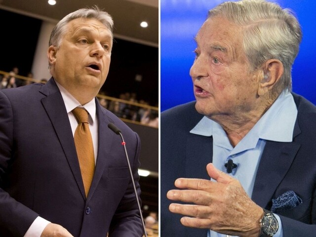 Špekulant proti strojcovi mafiánskeho štátu. Orbán a Soros sú vo vojne