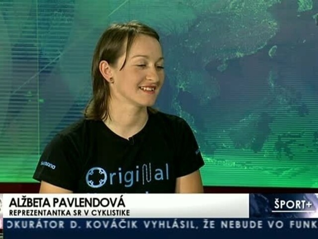 HOSŤ V ŠTÚDIU: A. Pavlendová o cyklistike