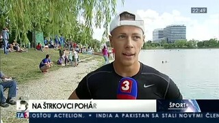 Štrkovecké jazero zaplnili kanoisti, dostali veľkú podporu divákov