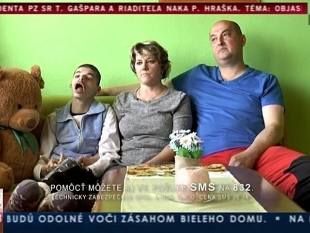 Maťo má ťažké mentálne aj fyzické postihnutie, potrebuje špeciálny výťah