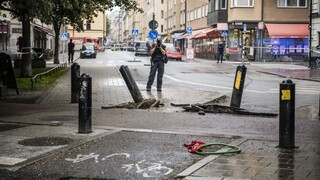 V centre Štokholmu opäť útočili dodávkou, vodiča chytili