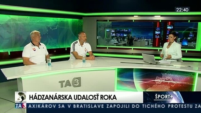 HOSTIA V ŠTÚDIU: D. Poloz a M. Lipták o hádzanárskej udalosti roka