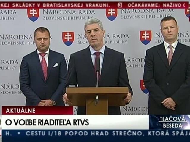 TB strany Most-Híd o voľbe generálneho riaditeľa RTVS