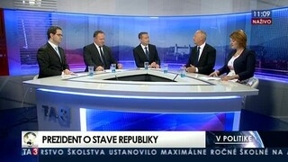 Ekonomika a životná úroveň / Prezident o stave republiky / Politici a ich vzťahy / Aktuálne politické témy
