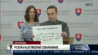 TB predstaviteľov SaS a OĽaNO-NOVA o trestnom oznámení na Mariána Kočnera