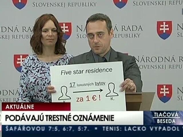 TB predstaviteľov SaS a OĽaNO-NOVA o trestnom oznámení na Mariána Kočnera