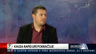 HOSŤ V ŠTÚDIU: Ľ. Kačalka o kauze Rapid life