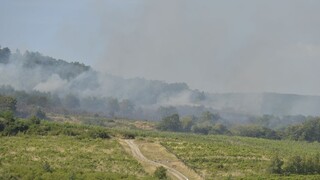 Bratislavské vinohrady zachvátil požiar, obyvateľov museli evakuovať