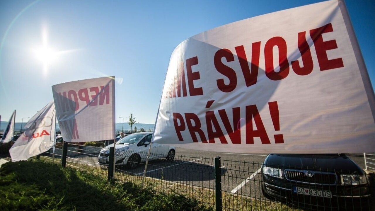 Štrajk v bratislavskom Volkswagene môže ohroziť známu automobilku