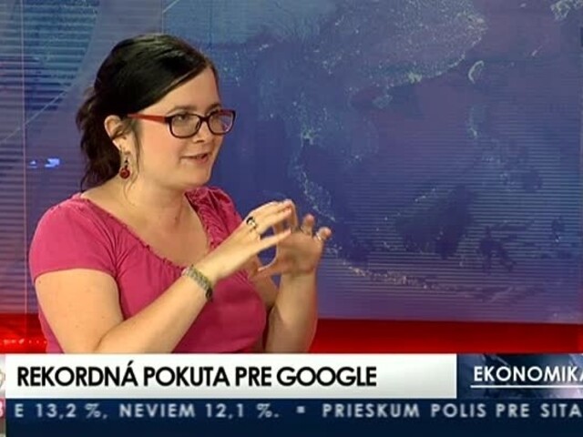 HOSŤ V ŠTÚDIU: A. Hrčková o pokute pre Google