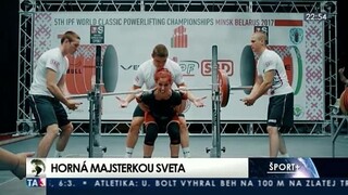 Ivana Horná sa stala majsterkou sveta v silovom trojboji