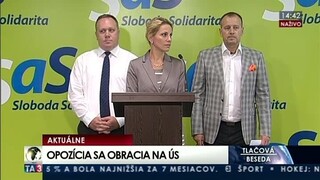 TB opozície o novelách zákonov, ktoré musí preskúmať Ústavný súd