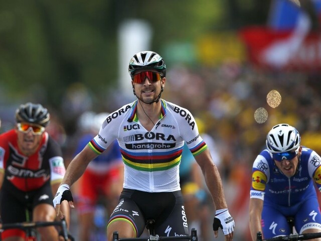 Sagan predviedol víťazný špurt a ovládol tretiu etapu TdF