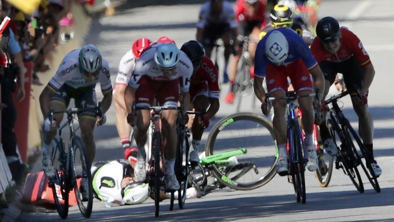 Taký je šprint, mrzí ma to. Sagan opísal kontakt s Cavendishom