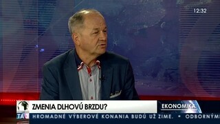 HOSŤ V ŠTÚDIU: V. Páleník o zmenách v nastavení dlhovej brzdy