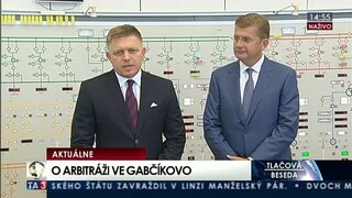 TB R. Fica a P. Žigu o výsledku arbitráže Vodnej elektrárne Gabčíkovo