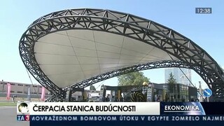 V Bratislave otvorili unikátnu čerpaciu stanicu. Čo v sebe skrýva?
