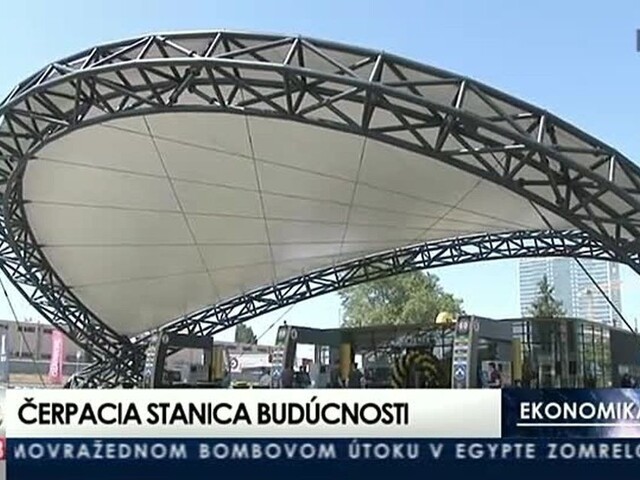 V Bratislave otvorili unikátnu čerpaciu stanicu. Čo v sebe skrýva?