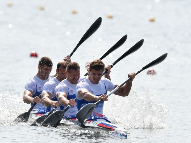 Našej K4 sa darilo, z majstrovstiev Európy si odnášajú striebro