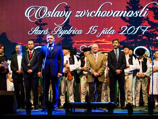 Oslavy zvrchovanosti poňali tento rok v Starej Bystrici veľkolepo
