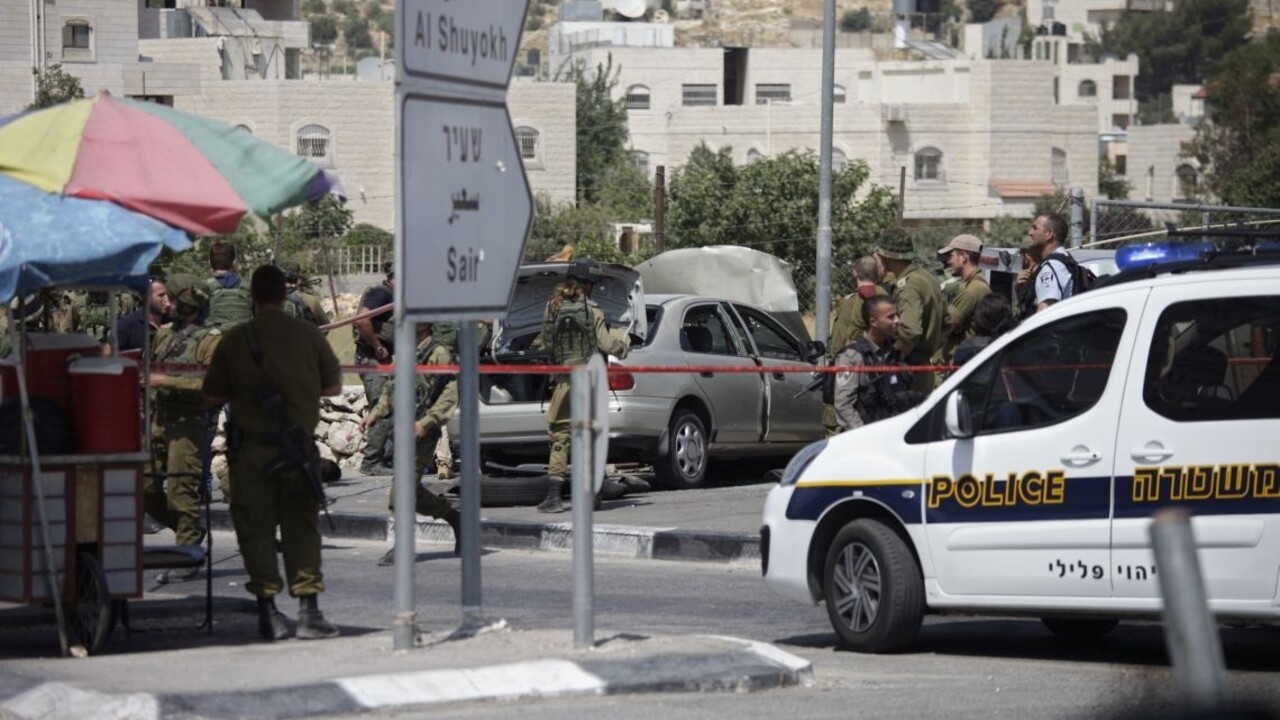 Palestína Izrael polícia vojaci 1140 px (SITA/AP)