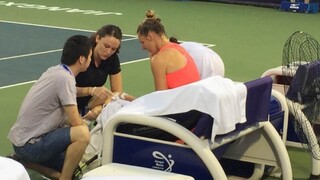 Českú tenistku Plíškovú vyradil z turnaja v Číne ventilátor