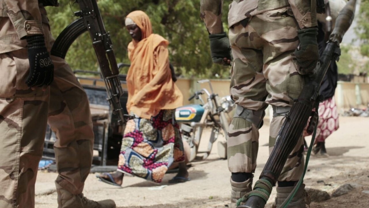 militanti vojaci zbrane žena Boko Haram Afrika 1140 px (SITA/AP)