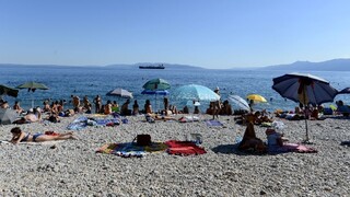 Chorvátsko more  pláž dovolenka 1140px (TASR/Martin Baumann)