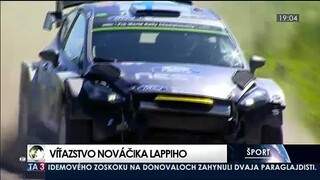 Suninen aj napriek kolízii dopravil svoj zdemolovaný špeciál na 4. miesto