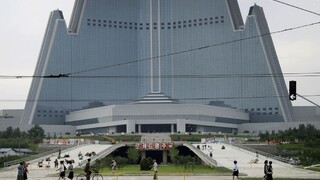 KĽDR odhalila nové úpravy gigantickej futuristickej pyramídy