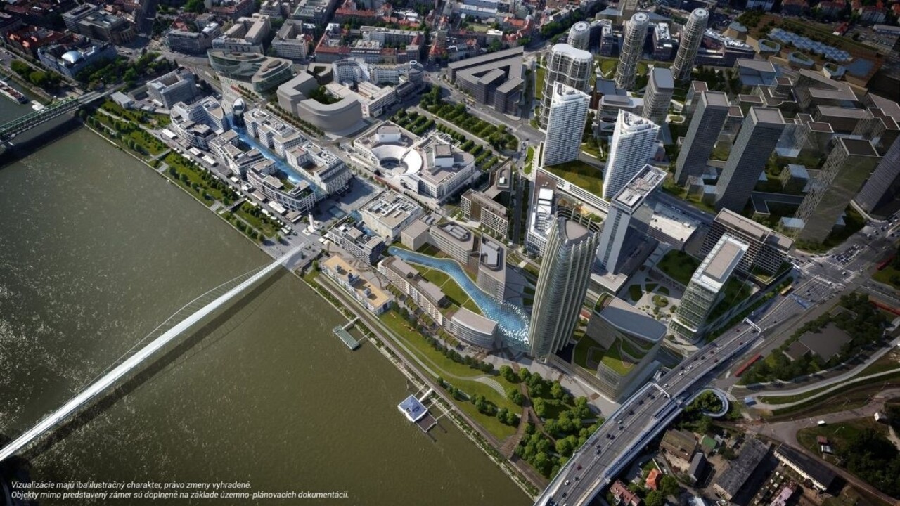 V Bratislave má pribudnúť ďalší most, investor žiada o špeciálny štatút
