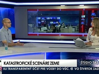 Štúdio TA3: J. Pecho o extrémnych horúčavách a živelných pohromách