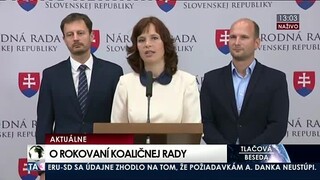 TB predstaviteľov OĽaNO-NOVA o stanovisku k rokovaniu koaličnej rady