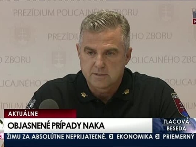 TB T. Gašpara a P. Hraška o objasnených kriminálnych prípadoch