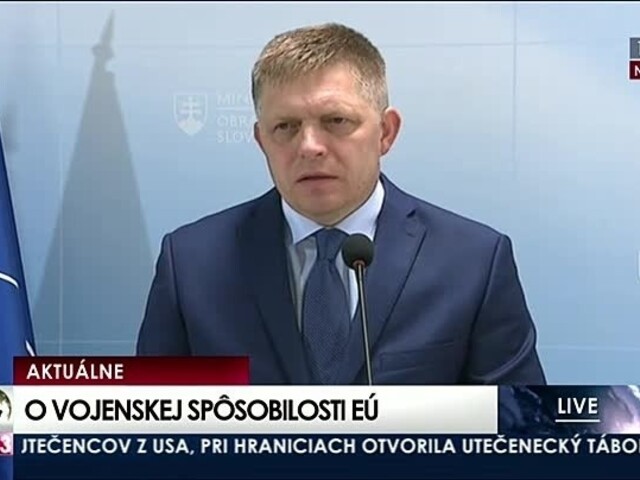 TB R. Fica a P. Gajdoša o vojenských spôsobilostiach Európskej únie
