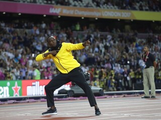 Fenomenálny Bolt sa rozlúčil s fanúšikmi typickou pózou