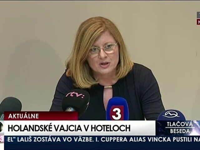 TB G. Matečnej o náleze holandských vajec v produktoch