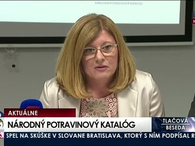 TB G. Matečnej o Národnom potravinovom katalógu
