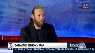 HOSŤ V ŠTÚDIU: R. Nagy o úplnom zatmení Slnka v USA